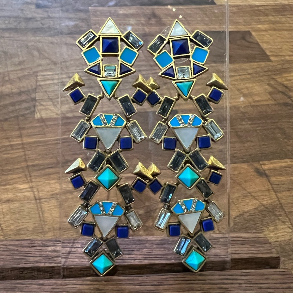 Stella & Dot Stone Tile Chandeliers View 4
